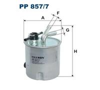 FUEL FILTER PP 857/7 FOR NISSAN ARMADA/III/SUV NP300/FRONTIER/NAVARA/Pickup 2.5L