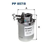 FILTRON PP 857/8 Fuel filter