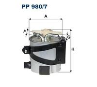 FILTRON PP 980/7 Fuel filter