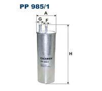 Fuel filter In-Line Filter PP 985/1 FILTRON for VW MULTIVAN Mk V