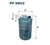 Filtron Fuel Filter PP 990/2 – for Opel/Vauxhall Corsa D 1.3 CDTI Diesel