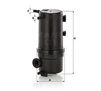 MANN-FILTER WK 10 046 z Fuel filter