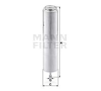 Fuel filter In-Line Filter WK 5002 x MANN-FILTER for BMW MINI ALPINA