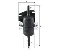 Fuel filter In-Line Filter WK 510 MANN-FILTER for FIAT PALIO PALIO Weekend SIENA