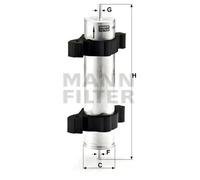 MANN-FILTER WK 521/2 Fuel Filter - for Cars + Transporters