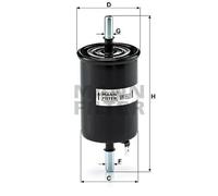 MANN-FILTER WK 55/2 Fuel Filter - for Cars + Transporters