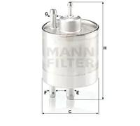 Fuel filter In-Line Filter WK 711/1 MANN-FILTER for MERCEDES-BENZ A-CLASS VANEO