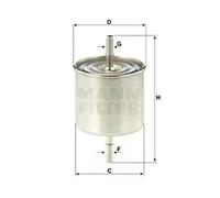 MANN-FILTER WK 8046 Fuel filter