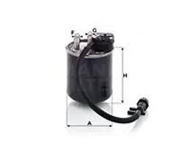 WK 820/18 Fuel Filter - For Passenger Cars