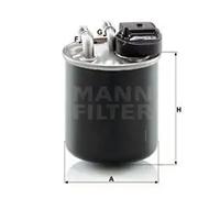 MANN WK820/20 Fuel Filter Fits Mercedes-Benz Marco Polo Sprinter 3-T Vito