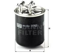 MANN Filter Fuel Filter WK820 86mm Diameter Fits Mitsubishi Colt, Smart Forfour