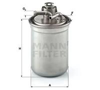 MANN WK823/3X Fuel Filter Fits Seat Cordoba Ibiza Skoda Fabia Roomster VW