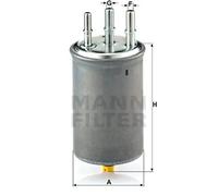 MANN-FILTER WK 829/7 Fuel filter