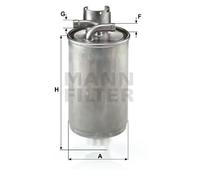 Fuel filter In-Line Filter WK 829 MANN-FILTER for AUDI A2