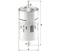 Fuel filter In-Line Filter WK 830 MANN-FILTER for BMW ALFA ROMEO RENAULT CITROËN