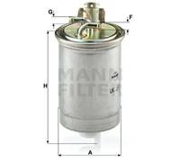 Fuel filter In-Line Filter WK 841 MANN-FILTER for SEAT VW SKODA
