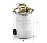 Fuel filter In-Line Filter WK 842/18 MANN-FILTER for MERCEDES-BENZ A-CLASS VANEO