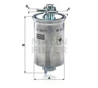 MANN-FILTER WK 853/11 Fuel Filter - for Cars + Transporters