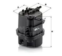 Mann Filter Fuel Filter WK9015x - for Ford Fusion, Fiesta (Mk5-7) 1.4 TDCi, Mazda 2 DE/DY