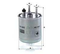 MANN WK9022 Fuel Filter Fits Renault Kangoo Kangoo Be Bop Kangoo/Grand Kangoo