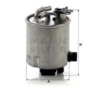 MANN Filter WK9027 Fuel Filter Fits Nissan Qashqai/Qashqai+2 X-Trail Renault