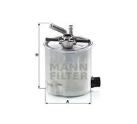 MANN Filter WK9043 Fuel Filter 94mm Diameter Fits Nissan Cabstar NT400 Cabstar