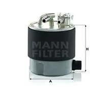 MANN-FILTER Fuel Filter WK 920/7 - In-Line Filter for NISSAN