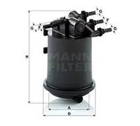 Fuel filter In-Line Filter WK 939/1 MANN-FILTER for RENAULT LAGUNA I KANGOO