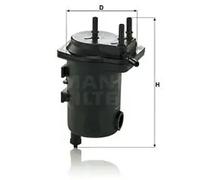 Fuel filter In-Line Filter WK 939/10 x MANN-FILTER for RENAULT MEGANE II