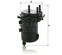 MANN-FILTER WK 939/17 x Fuel Filter - CARS + TRANSPORTERS