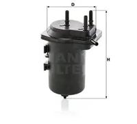 Fuel Filter MANN-FILTER WK 939/6 for NISSAN JUKE Van (F15) 1.5 2010-2019