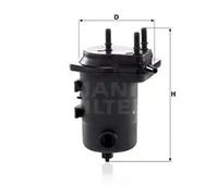Fuel filter In-Line Filter WK 939/8 x MANN-FILTER for NISSAN RENAULT