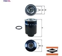 Fuel Filter KC135D Mahle 4024213 2339064480 4403318 XM349150AA XM349159EA