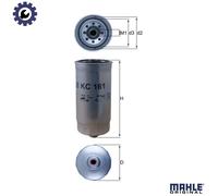 MAHLE KC 161 Fuel filter