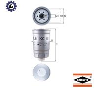 Mahle Original Fuel Filter KC18 – Spin-on