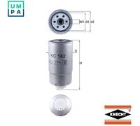 FUEL FILTER KC 182 FOR JEEP CHEROKEE/LIBERTY IVECO MASSIF/Pickup/Single/Cab 2.8L