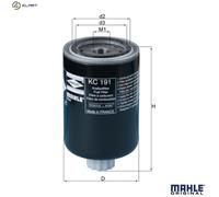 MAHLE KC 191 Fuel filter