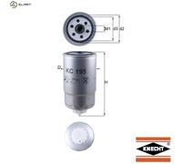 Fuel Filter fits ALFA ROMEO GT 937 1.9D 03 to 10 Mahle 0060673146 0077362339 New