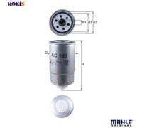 MAHLE KC 195 Fuel filter