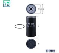 Mahle Fuel Filter KC200 Mercedes Trucks - - Precision OE Matching Fit & Quality