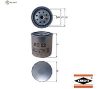 Mahle Fuel Filter KC22 Mercedes Benz - - Precision OE Matching Fit & Quality