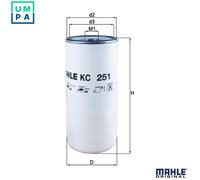 MAHLE KC251 Fuel Filter Fits MACK MAN RENAULT VOLVO RENAULT TRUCKS UD TRUCKS