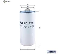 MAHLE KC251 Fuel Filter Fits MACK MAN RENAULT VOLVO RENAULT TRUCKS UD TRUCKS
