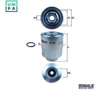 Fuel Filter KC256D Mahle 16901RJLE01 16901RMAE00 16901RMAE01