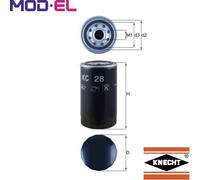 MAHLE KC28 Fuel Filter Fits LETOURNEAU NEW HOLLAND KOBELCO DOOSAN VERSATILE XCMG