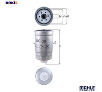 MAHLE - KC 38 - Fuel filter
