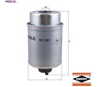 FUEL FILTER KC 381 FOR JOHN DEERE Series/6000/7000/7010 4039TL004 3.9L 4cyl 6.8L