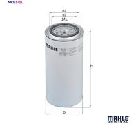 Mahle Fuel Filter KC75 - Fits Volvo - Heavy Duty - Genuine Part
