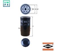 Fuel Filter fits ROVER 75 RJ 2.0D 99 to 05 Mahle MUN000010 WJI100000 WJN101762