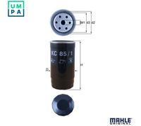Fuel Filter fits ROVER 75 RJ 2.0D 99 to 05 Mahle MUN000010 WJI100000 WJN101762